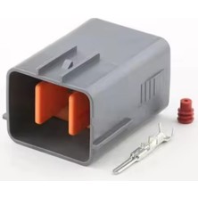 İTHAL Dj Serisi Otomotiv Konnektör - Erkek (12 Pin)