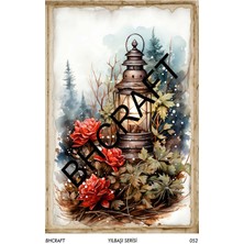 Hayal Sanat Bostancı Hobi Bh Craft Yılbaşı Serisi Pirinç Dekopaj NO:052