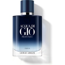 Giorgio Armani Yeni Formülü ve Eşsiz Kokusu Ile Uzun Süre Kalıcı Parfüm-Acqua Di Gio Profondo Parfum 100 ml