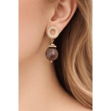 Feyz Tasarım Feyz Akik Küpe