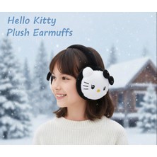 ZYC Kız Çocuk Hello Kitty Peluş Soft Kulaklık