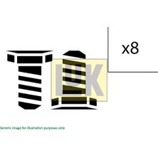 Luk 411015510 - Volan Cıvata Takımı 8 Lı Mercedes W201 W124 W202 W140