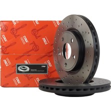 Trw DF6262S Ön Fren Disk Takımı Amg Paket Mercedes A180 > 200 CLA180 > 200 GLA180 > 200