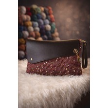 Mazsay El Örgüsü Yakamoz Model Makrome Çanta