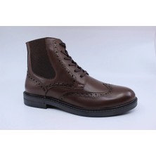 Papuccu 1081 Kahve Erkek Deri Bot