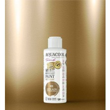 Aquacool 120 ml Akrilik Boya Kendiliğinden Vernikli Antik Altın