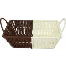 Marsilyan Hasırlı Ekmek Sepeti Dikdörtgen ROYALEKS-8804