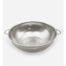 Marsilyan Çift Kulplu Metal Süzgeç 22,5 Cm. ROYALEKS-CLKN-1545