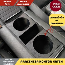 PSA CODE Rifter,berlingo,combo,proace City Uyumlu 2 Gözlü Orta Konsol Bardaklık 2019-2026 Modeller ile Uyumlu