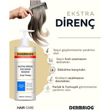 Dermalog Ekstra Direnç Saç Bakım Maskesi 500 ml Dökülen Saçlar İçin Dökülmeye Karşı Etkili Formül