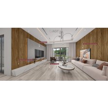 Agt LB-3783 Soft Touch Sıena Ahsap Pak