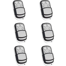 SmackBio 6 Adet - 433 MHz AKILLI KODLANABİLİR OTOPARK BARİYER GARAJ KEPENK