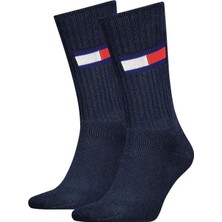 Tommy Hilfiger Th Unı Tj Sock 2p Fl Uniseks Lacivert Çorap - S701228222