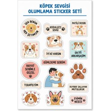 Bsb Köpek Sevgisi Olumlama Telefon Laptop Notebook Tablet Defter Matara Stiker Etiket ST2528