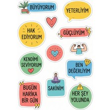 Bsb Olumlama Telefon Laptop Notebook Tablet Defter Matara Stiker Etiket ST2493