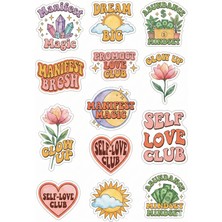 Bsb Aşk Manifest Telefon Laptop Notebook Tablet Defter Matara Stiker Etiket ST2491