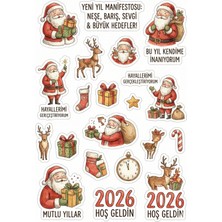 Bsb Yeni Yıl Manifesto Telefon Laptop Notebook Tablet Defter Matara Stiker Etiket ST2601