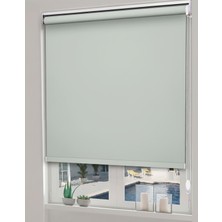 Perdego Allium Serisi Su Yeşili Rengi (A Kalite) Blackout Karartma Stor Perde