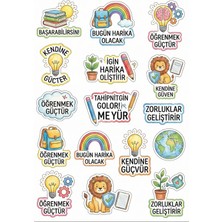 Bsb Eğitim Olumlama Telefon Laptop Notebook Tablet Defter Matara Stiker Etiket ST2518