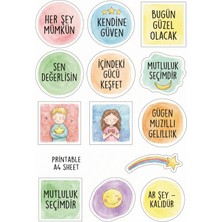 Bsb Olumlama Telefon Laptop Notebook Tablet Defter Matara Stiker Etiket ST2502