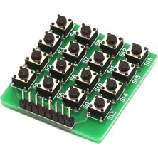 Eding Arduino 4x4 Matrix Tuş Takımı Keypad 16 Butonlu Modül -1 Adet