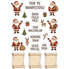 Bsb Yeni Yıl Manifesto Telefon Laptop Notebook Tablet Defter Matara Stiker Etiket ST2602