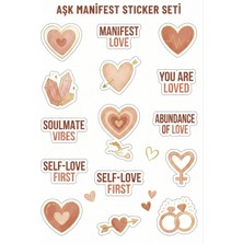Bsb Aşk Manifest Telefon Laptop Notebook Tablet Defter Matara Stiker Etiket ST2487