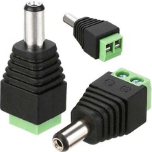 Powermaster 5.5x2.1 mm Power Erkek Konnektör