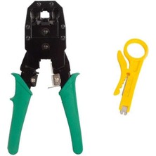 Powermaster PM-315 RJ11-RJ9-RJ45 3'lü Sıkma Pensesi