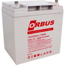 Orbus 12 Volt 28 Amper Elektrikli Bisiklet Aküsü