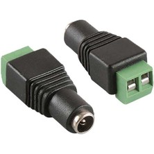 Powermaster 5.5x2 1 mm Dişi F Konnektör