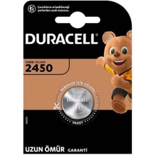 Duracell CR2450 3 Volt Lityum Pil Tek