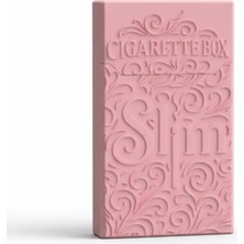 Sigara Kutusu \ 20 'li 0,5 mm Silim Sigara Kutusu Sert Plastik 1 Adet Pastel Pembe Renk Açıklama ↓