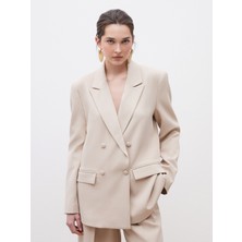 Soulife Krep Kadın Blazer Ceket