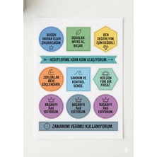 Bsb Iş Olumlama Telefon Laptop Notebook Tablet Defter Matara Stiker Etiket ST2511