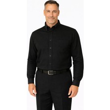 Xmen Rahat Kesim Düz Kışlık Tek Cep Erkek Baba Gömlek