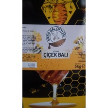 Süzme Çiçek Balı Ordu Bal Çiftliği 5kg Teneke