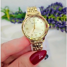 Ferrucci Gold Renk Jübile Kordon Çelik Kadın Kol Saati