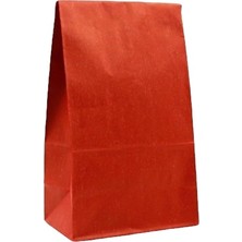 Al Bi 90Lık 15 x 29 x 8 cm   Kraft Dipli Kese Kağıdı 10 Adet