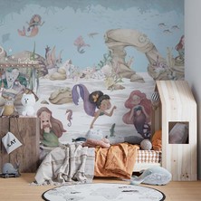 Grown Deniz Kızı Çocuk Duvar Kağıdı