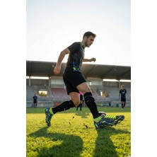 Dugana Çoraplı Krampon Ayakkabı 40-44 Siyah-Fosfor Sarı