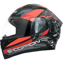 Gp Kompozit Gp Nero MKS003-MBB3O Güneş Vizörlü Şeffaf Full Face Motosiklet Kaskı