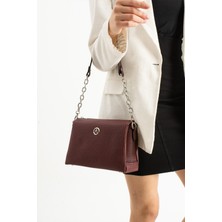 Crazy Kadın Zincir Askılı Omuz & Çapraz Kullanım Çantası – Çok Gözlü, Güvenli Tasarım, Stiline Uygun