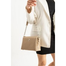 Crazy Kadın Zincir Askılı Omuz & Çapraz Kullanım Çantası – Çok Gözlü, Güvenli Tasarım, Stiline Uygun