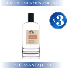Mad Parfüm 3 Adet 100 ml H103 Selective Kadın Parfüm Seti