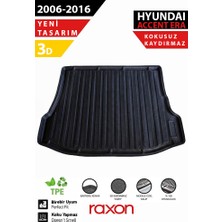 Raxon Hyundai Accent Era 2006-2016 Bagaj Havuzu – 3D Özel Kalıp | Su Geçirmez, Kaymaz, Tam Uyum