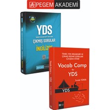 Pegem Akademi Yayıncılık PEGEM AKADEMİ 2026 YDS İngilizce Çıkmış Sorular + Temel YDS Kelim