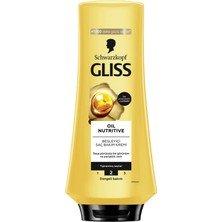 Gliss Oil Nutritive Saç Kremi 360 ml 3 Adet