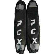 Gogo Premium Honda Pcx Uyumlu Beyaz Amortisör Kılıfı 29 x 7 cm