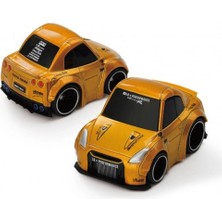 Brf Bfs 1/64 Qube Carz Serisi Nissan Gt-R (R35) Lb Works Type 1, Rear Wing Ver 2lb Gold Blister Paket